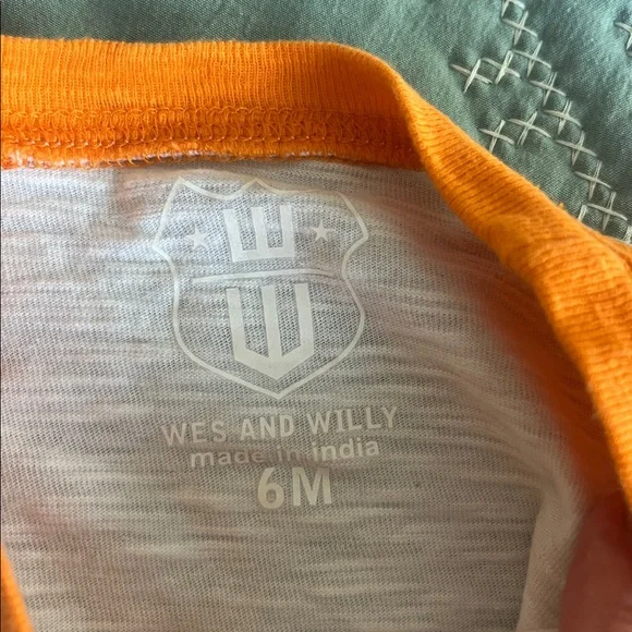 Tennessee Volunteers baby girl outfit - Orange and White size 6 months - Picture 3 of 3